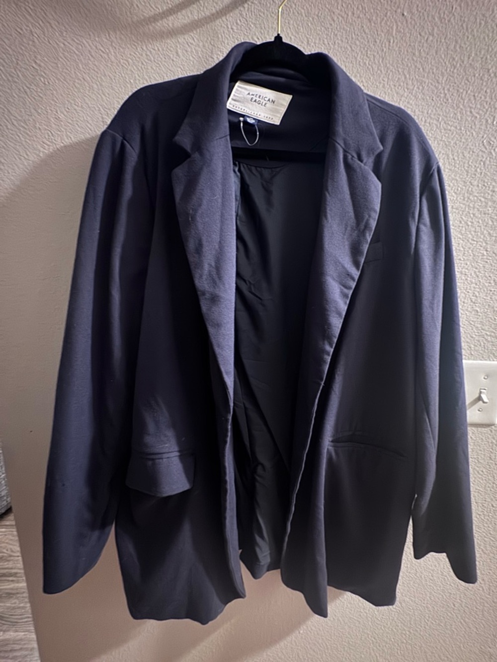American Eagle Outfitters Women’s Navy Blazer Jacket